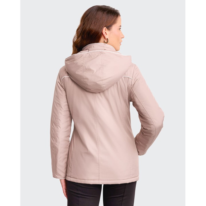 Casaca Mujer Mailey Beige Natural