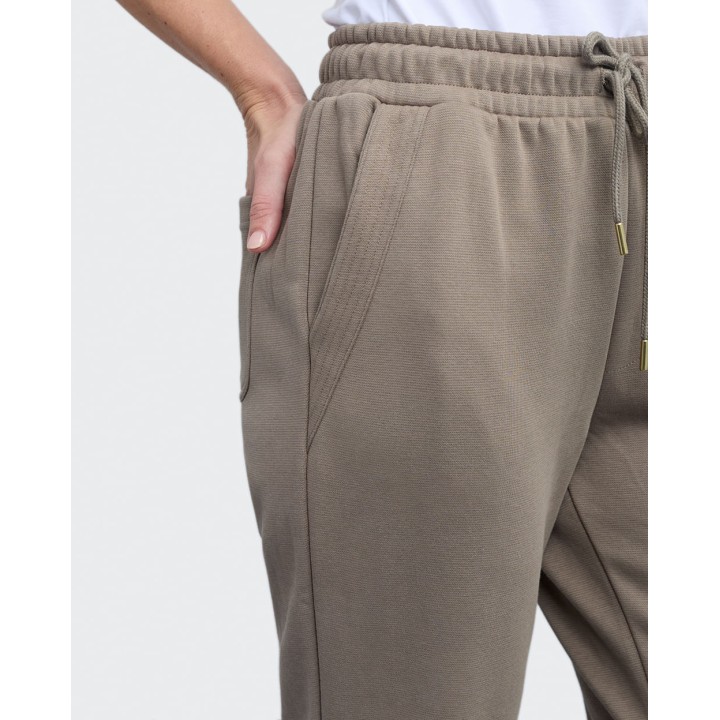 Jogger Mujer Lina Verde Cemento