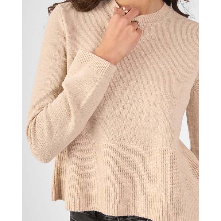 Chompa Mujer Samiya Beige Crema