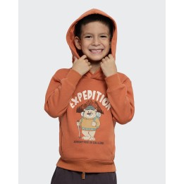 Polera Niño Everest Naranja Ochre