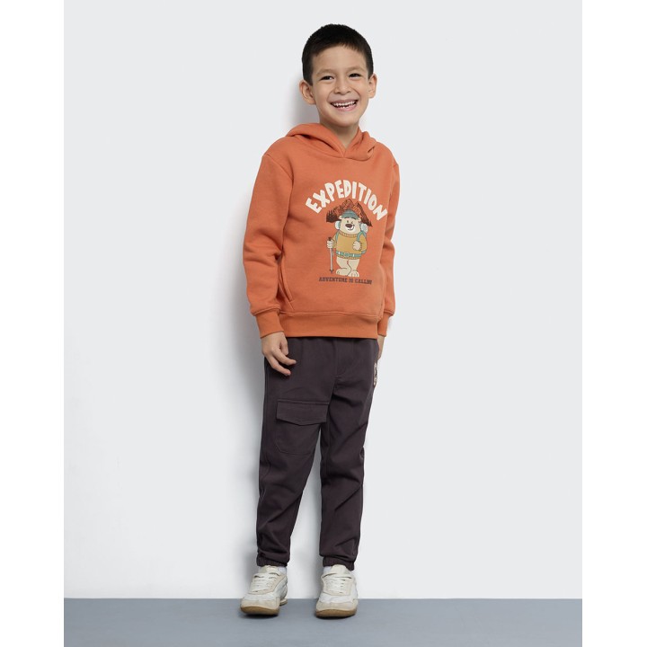 Polera Niño Everest Naranja Ochre