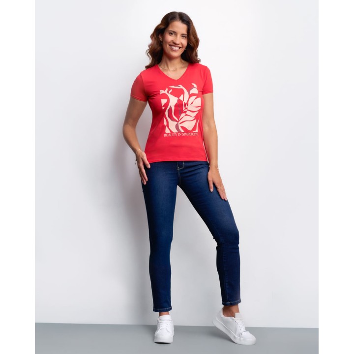 Polo Mujer Romelia Rojo