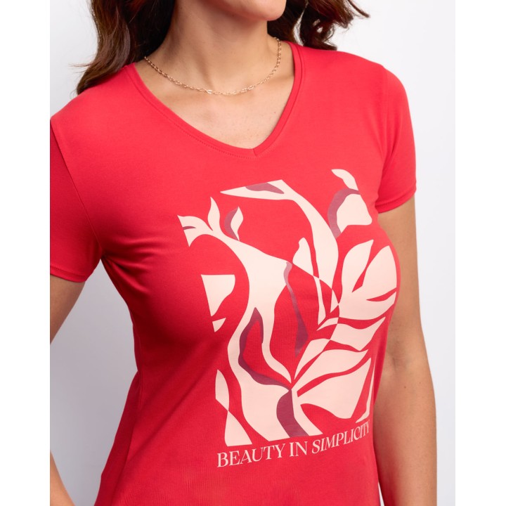Polo Mujer Romelia Rojo