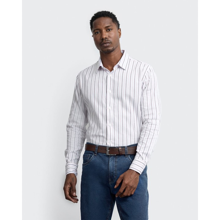 Camisa Hombre Apolo Blanco Optico