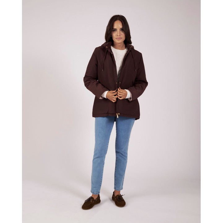 Casaca Mujer Belinha Marron Chocolate