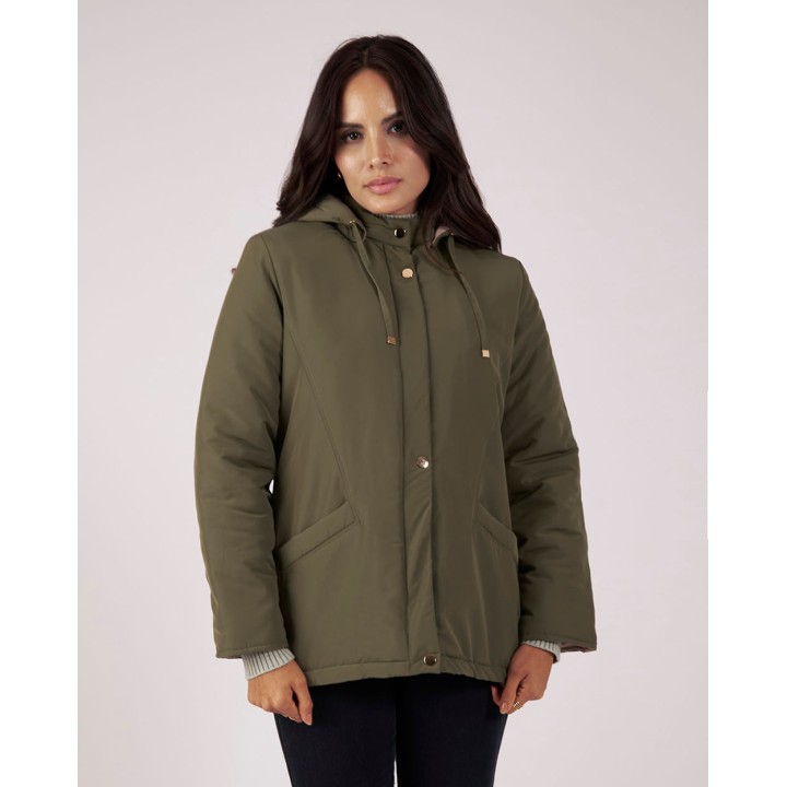 Casaca Mujer Belinha Verde Olivo