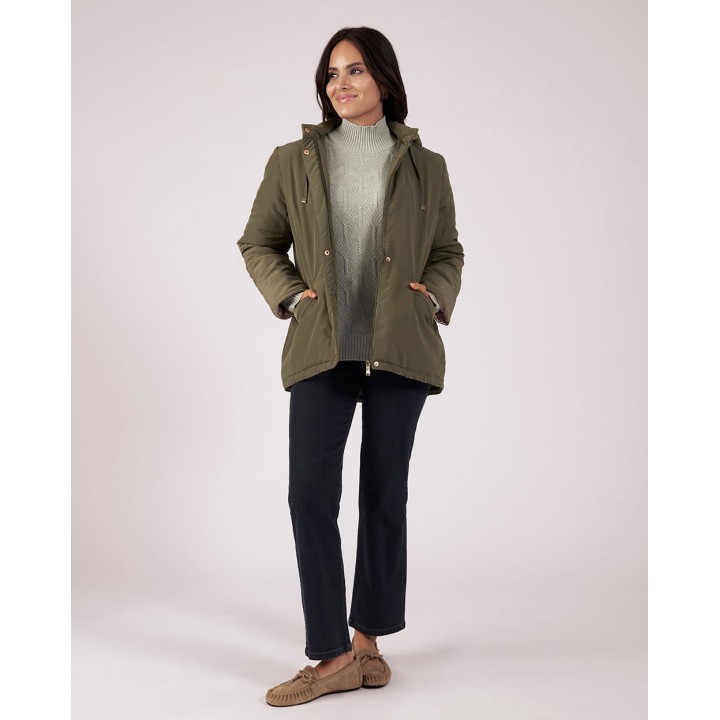 Casaca Mujer Belinha Verde Olivo