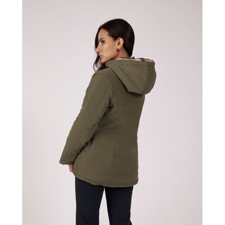 Casaca Mujer Belinha Verde Olivo