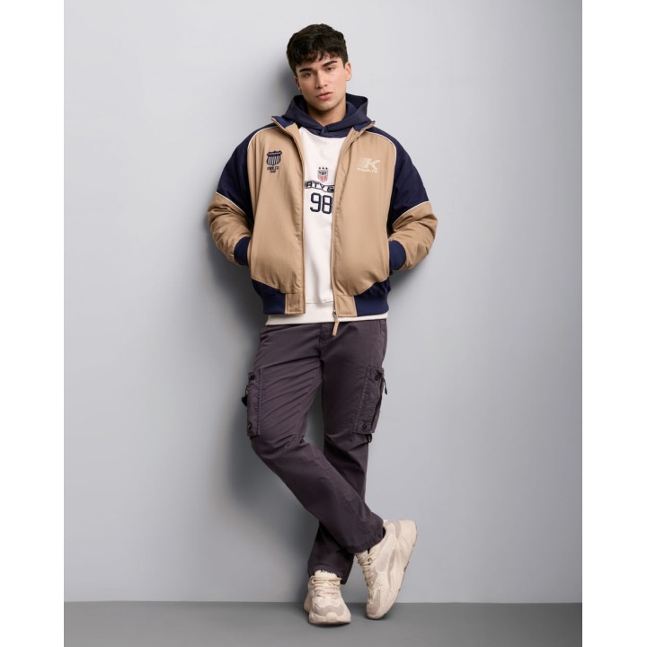 Casaca Hombre Tim Beige Camello 15-121