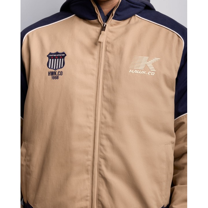 Casaca Hombre Tim Beige Camello 15-121
