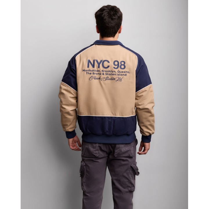 Casaca Hombre Tim Beige Camello 15-121