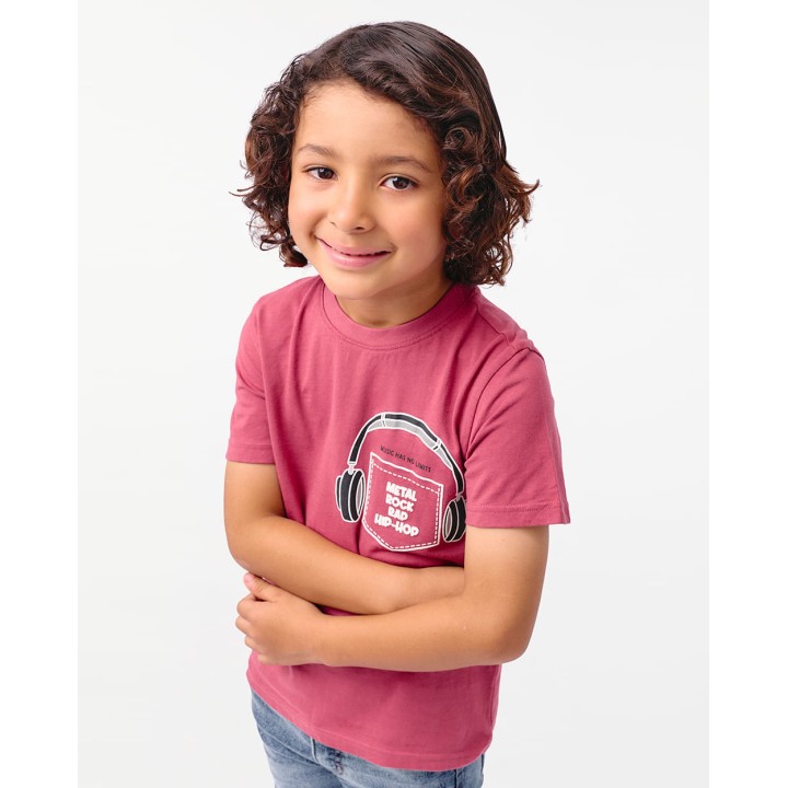 Polo Niño Eros Rojo Fiesta Drytex