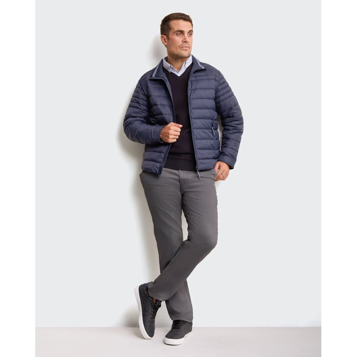Casaca Hombre Roger Azul Oxford
