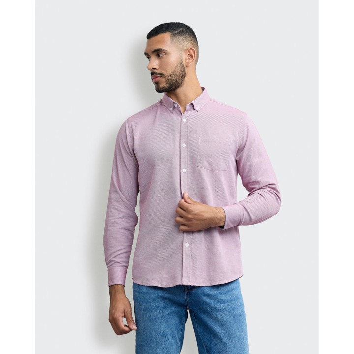 Camisa Hombre Piedro Guinda