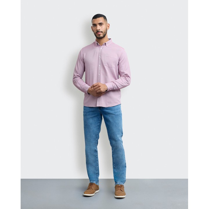 Camisa Hombre Piedro Guinda