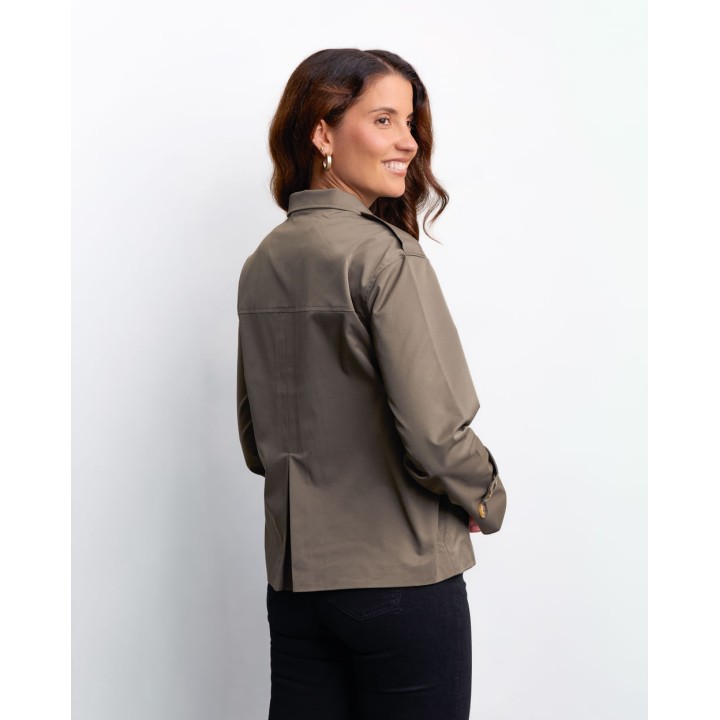 Casaca Mujer Katie Verde Militar