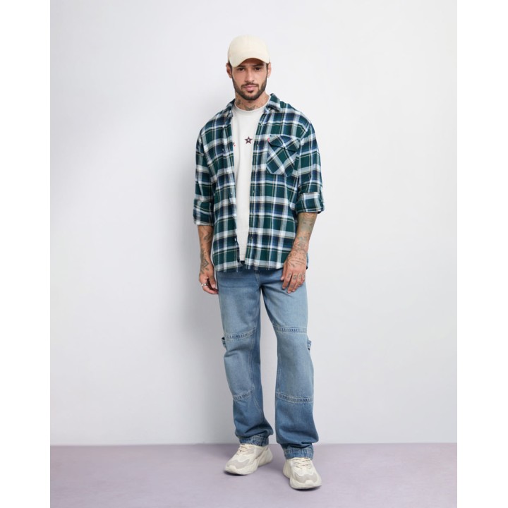 Camisa Hombre Thomas Verde Esmeralda