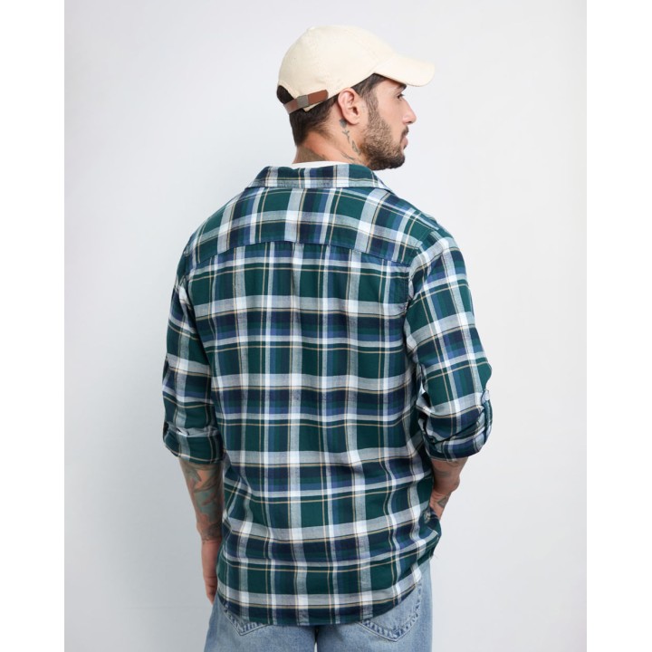 Camisa Hombre Thomas Verde Esmeralda