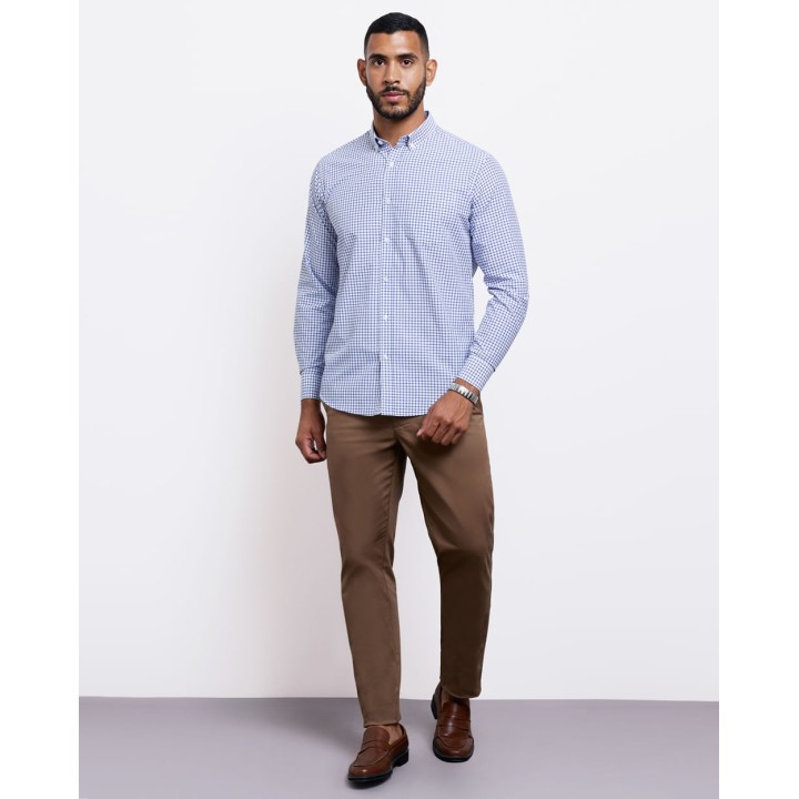 Camisa Hombre Piedro Acero Oscuro