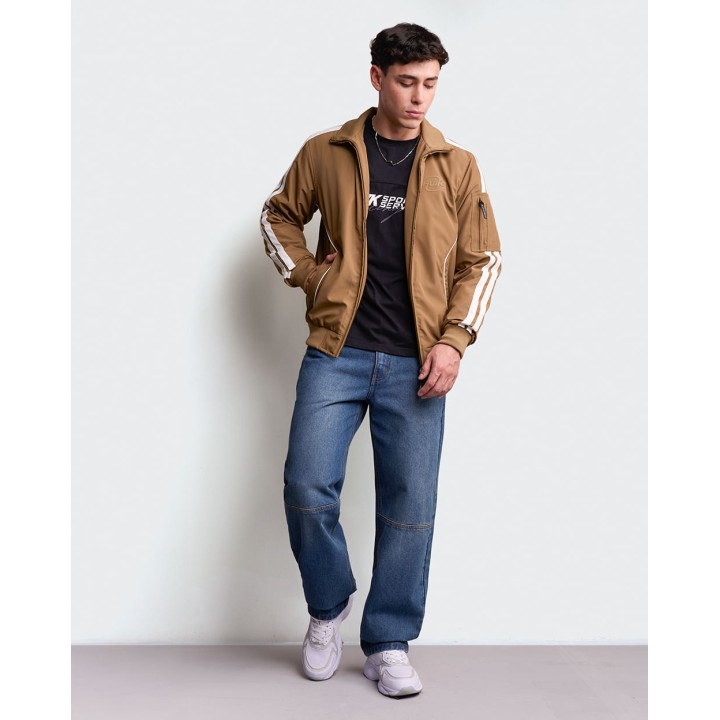 Casaca Hombre Messi Beige Oscuro