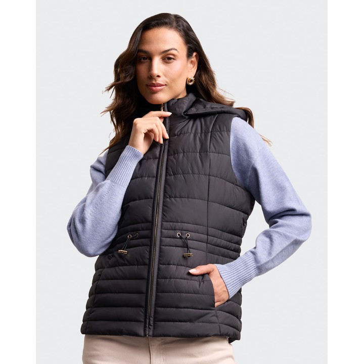 Chaleco Mujer Paola 3 Negro