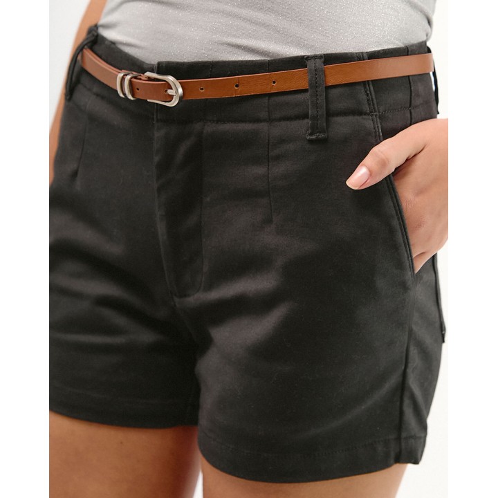 Short Mujer Maddyson Negro