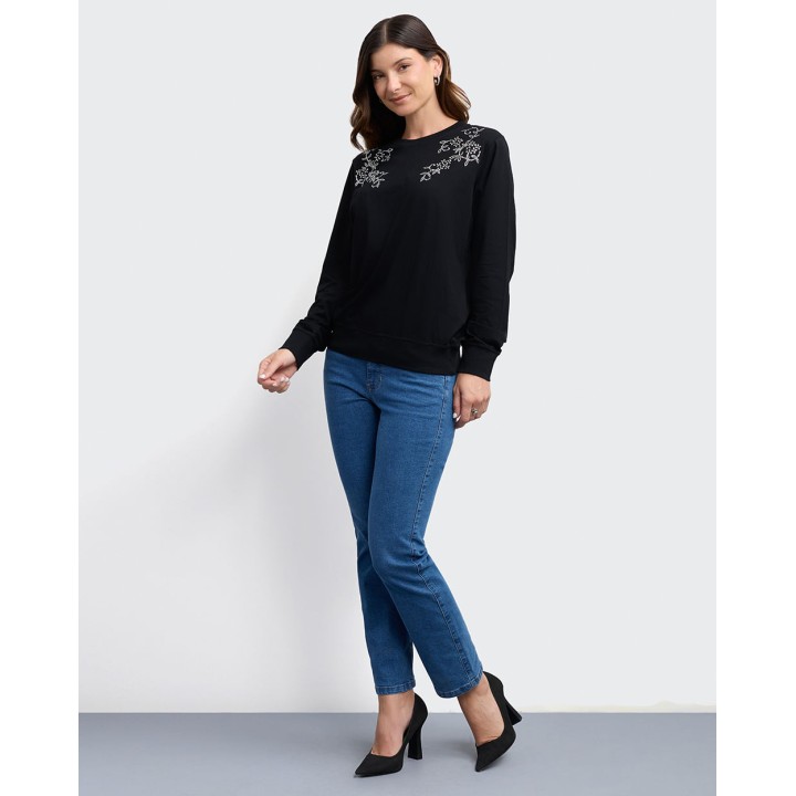 Polo Mujer Layali Negro