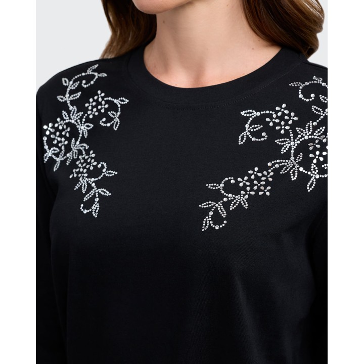 Polo Mujer Layali Negro