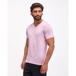 Polo Hombre César Core Lila Refinado