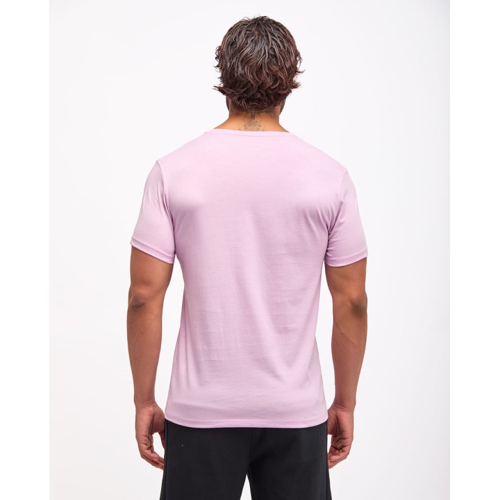 Polo Hombre César Core Lila Refinado