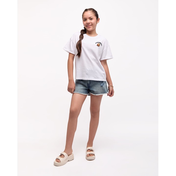 Short Denim Jovencita Valeria Light Wash