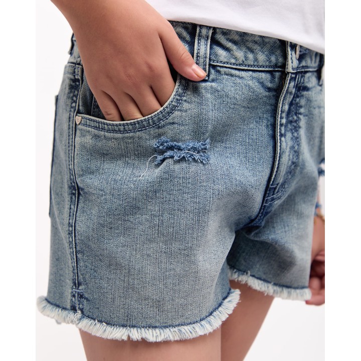 Short Denim Jovencita Valeria Light Wash