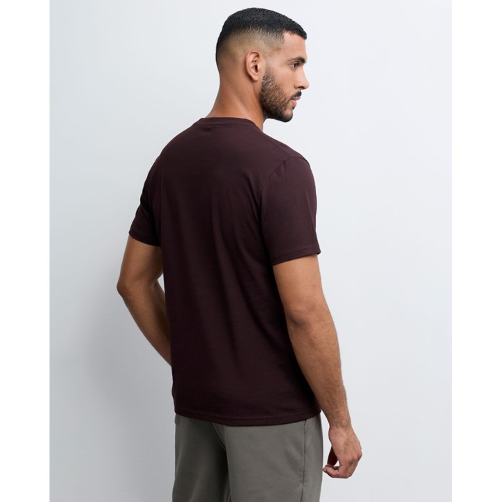 Polo Hombre José Core Vino Oscuro