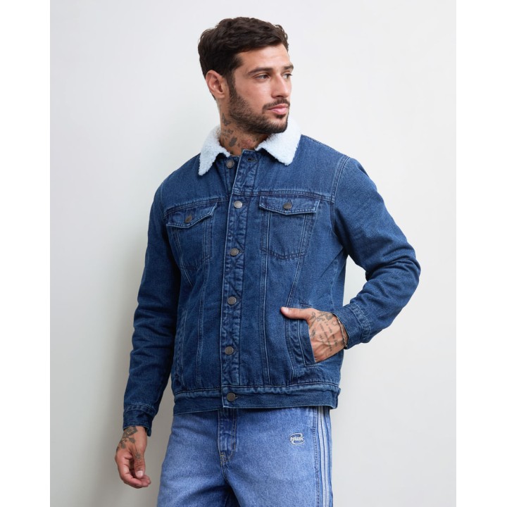 Casaca Hombre Ian Azul Oscuro