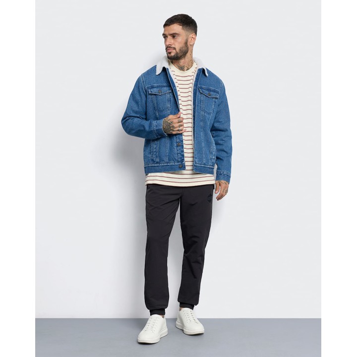 Casaca Hombre Ian Azul Medio