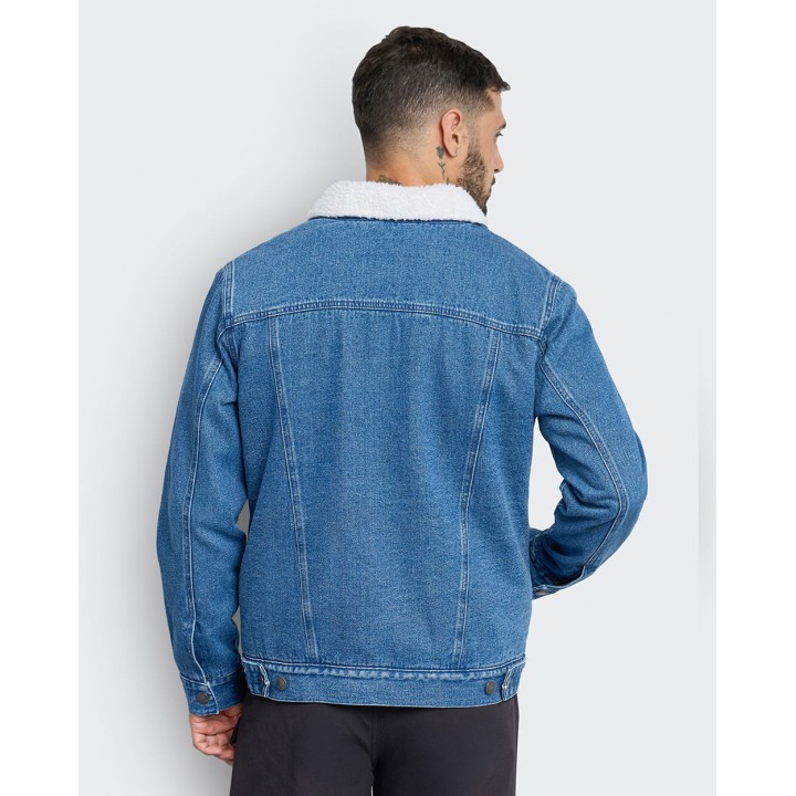 Casaca Hombre Ian Azul Medio
