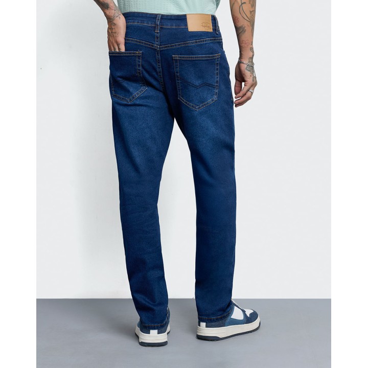 Jean Hombre Bruno Azul Oscuro