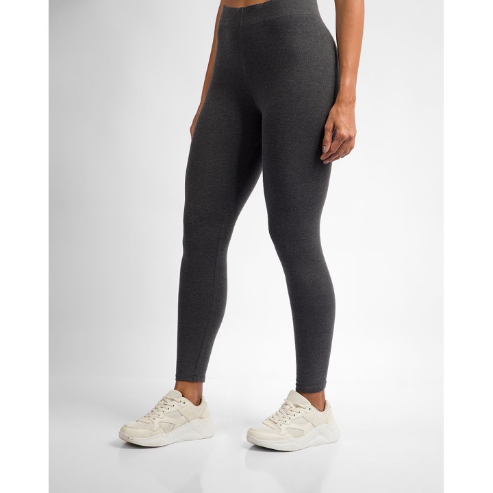 Legging Mujer Marisol Core Negro Jaspeado