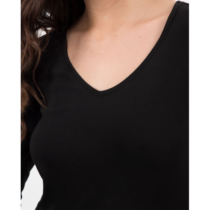 Polo Mujer Mariluna Core Negro