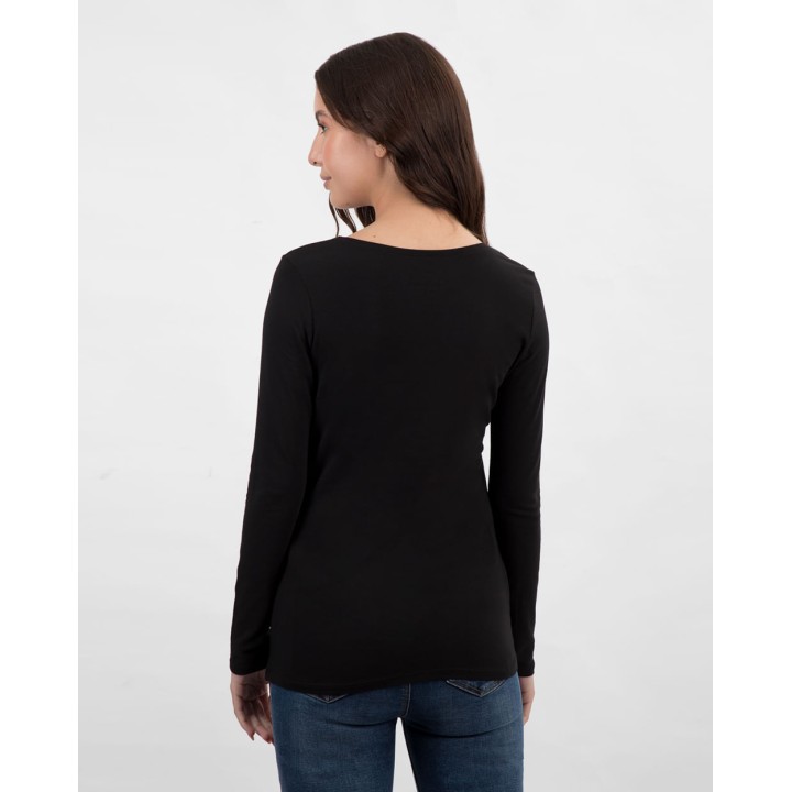 Polo Mujer Mariluna Core Negro