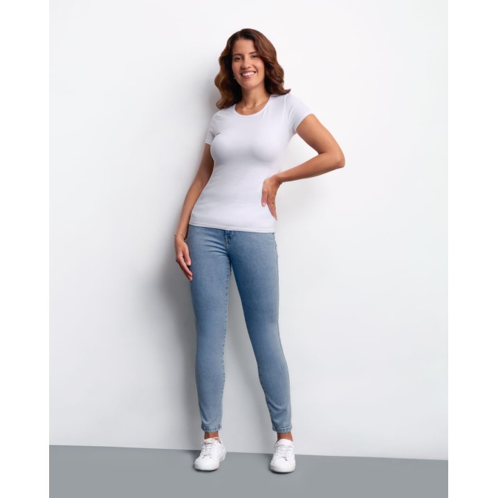 Polo Mujer Dévora Core Blanco