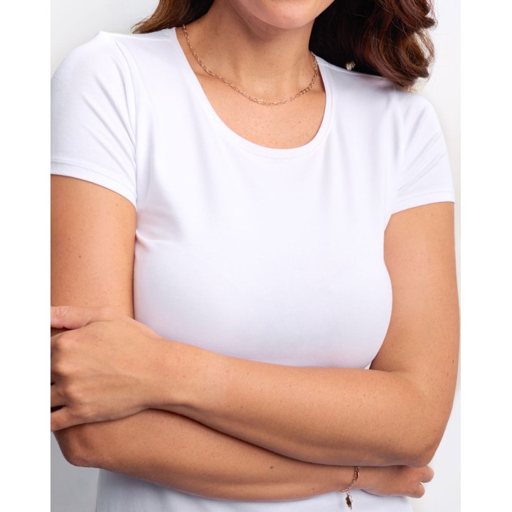 Polo Mujer Dévora Core Blanco