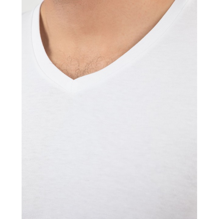 Polo Hombre César Core Blanco