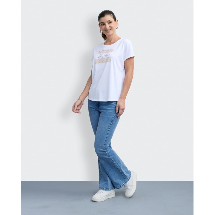 Polo Mujer Niza  Blanco Optico