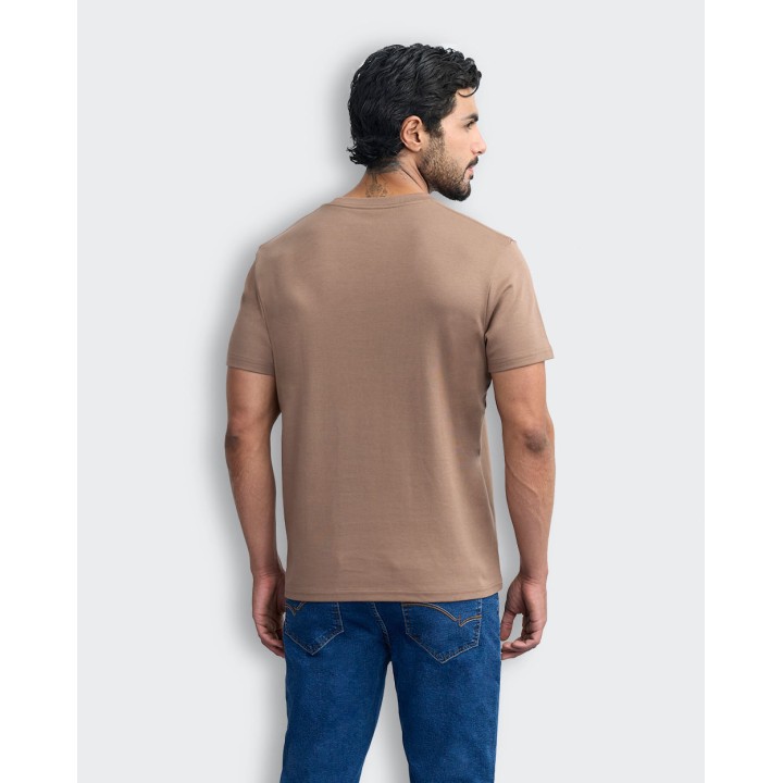 Polo Hombre Tulio Marrón Claro