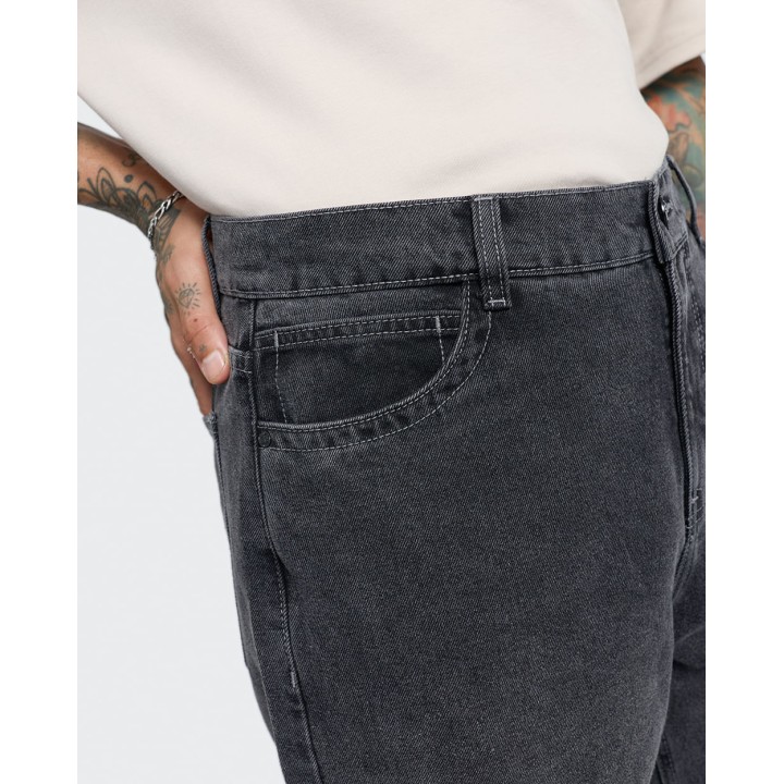 Jean Hombre Tower Total Dark Grey