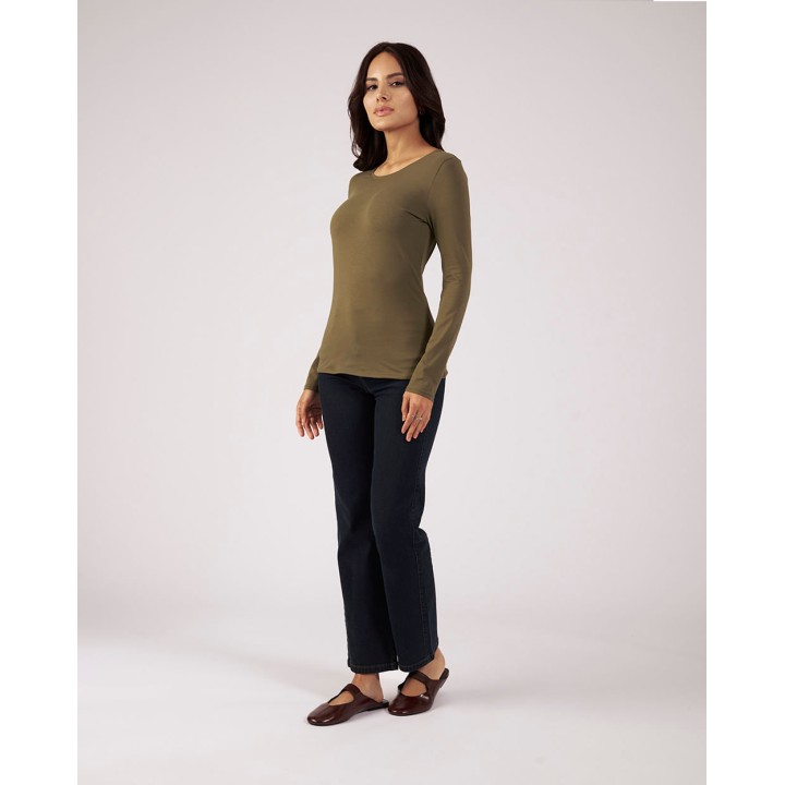 Polo Mujer Maricielo Core Verde Bronze