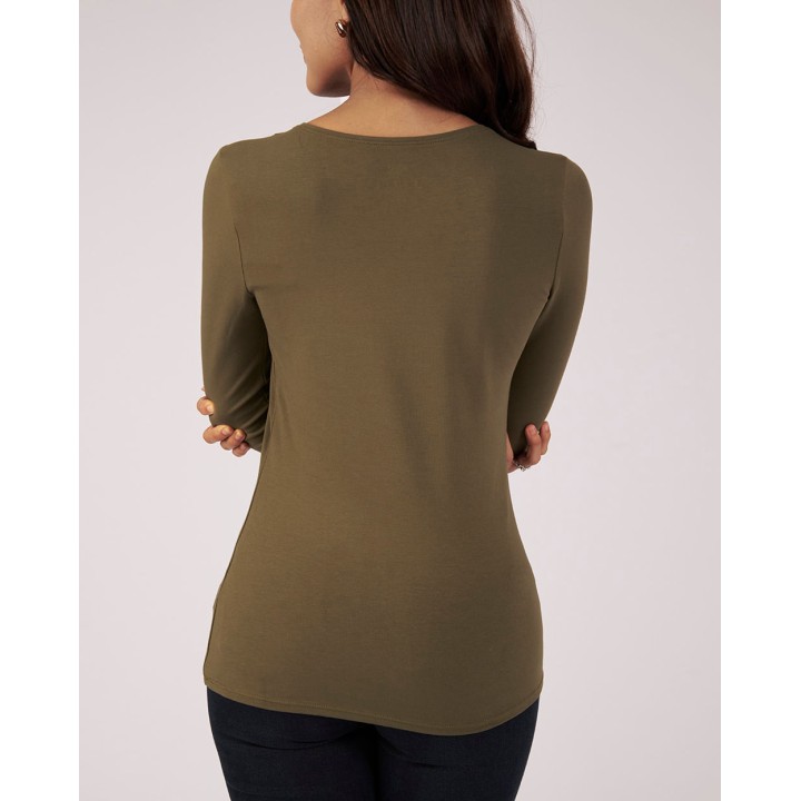 Polo Mujer Maricielo Core Verde Bronze