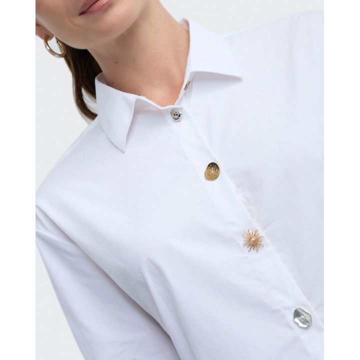 Blusa Mujer Zahra Blanco Optico