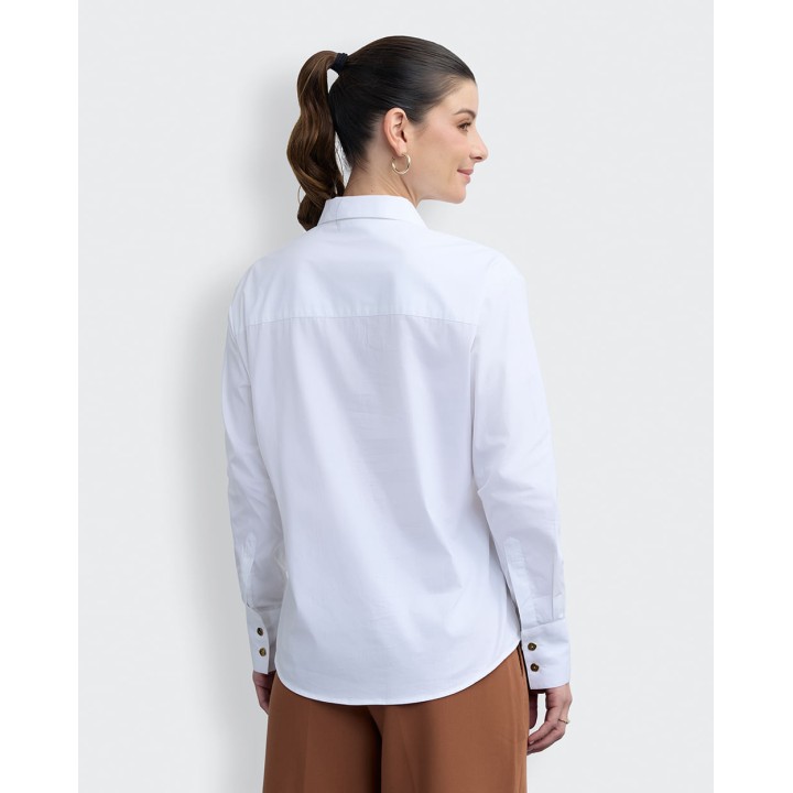 Blusa Mujer Zahra Blanco Optico